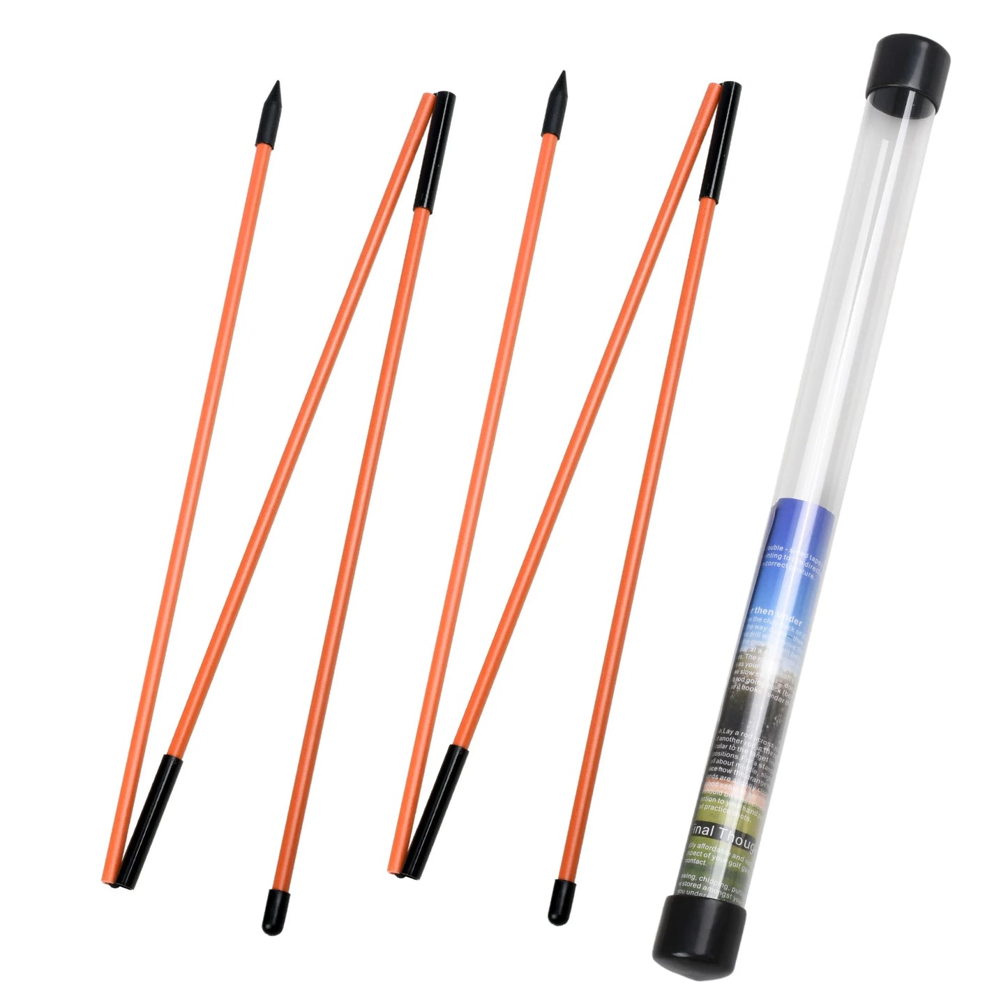 Golf Alignment Stick Set | Improve Swing Path, Aim & Ball Position