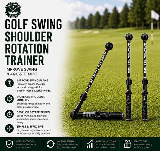Golf Swing Shoulder Rotation Trainer | Improve Swing Plane & Tempo