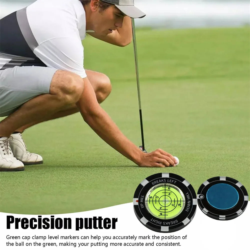 Golf Green Reading Disc | Read Breaks & Improve Putting Accuracy