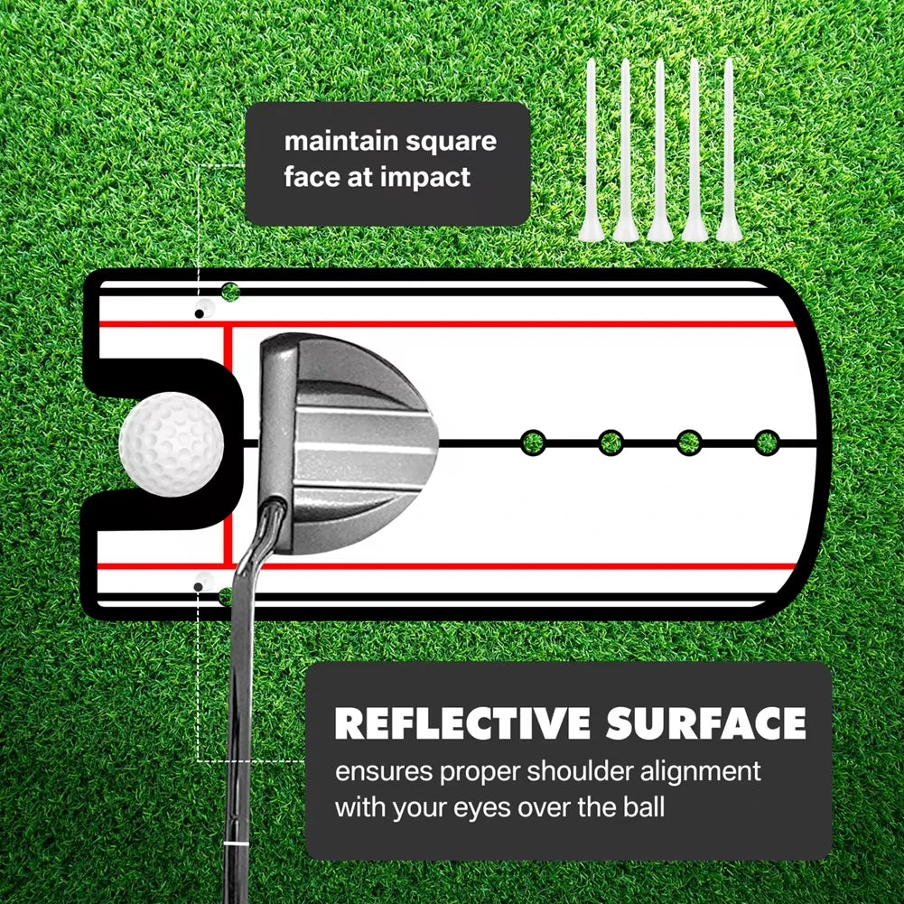 Golf Putting Alignment Mirror | Perfect Your Setup & Sink More Putts