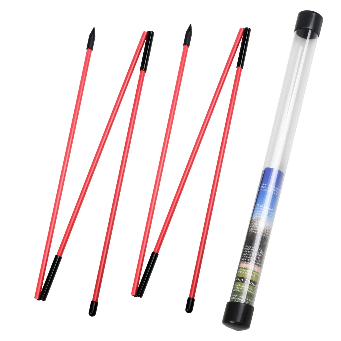 Golf Alignment Stick Set | Improve Swing Path, Aim & Ball Position