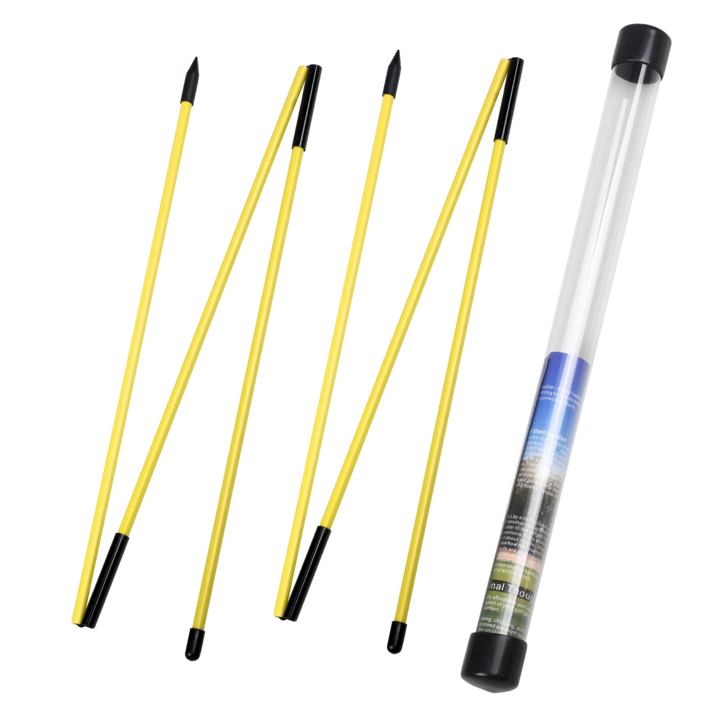 Golf Alignment Stick Set | Improve Swing Path, Aim & Ball Position
