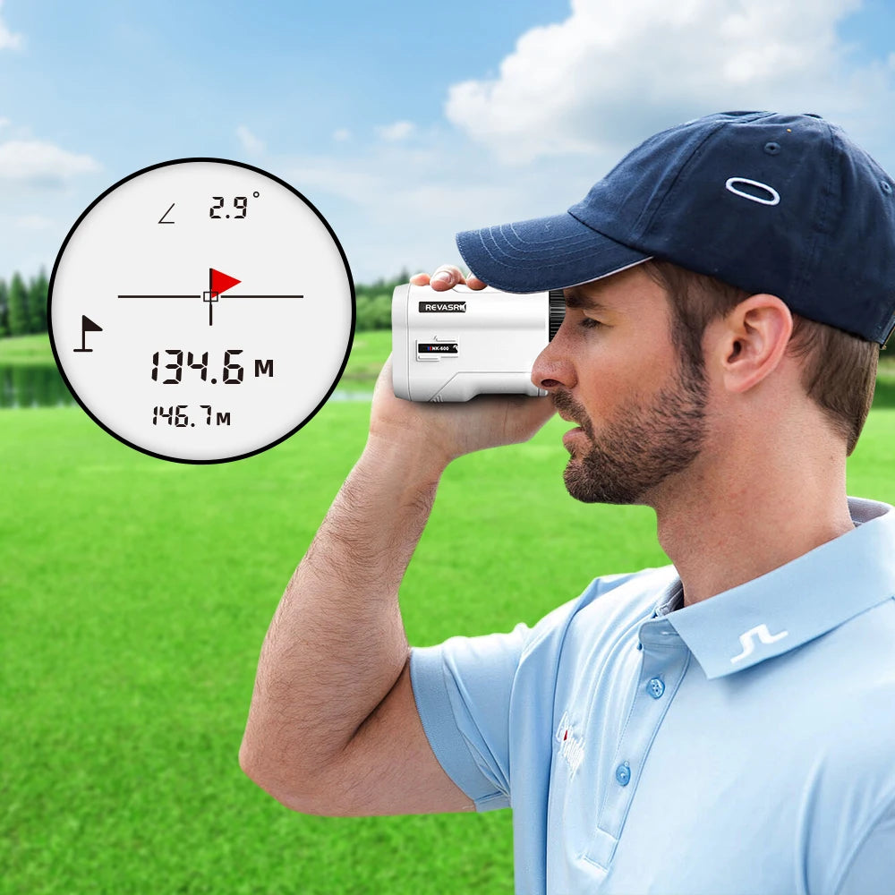 Golf Laser Rangefinder | Flag Lock & Slope Compensation