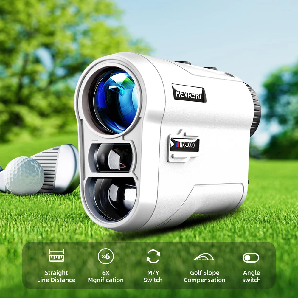 Golf Laser Rangefinder | Flag Lock & Slope Compensation